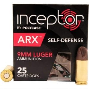 Polycase Arx 9mm caliber Bullets