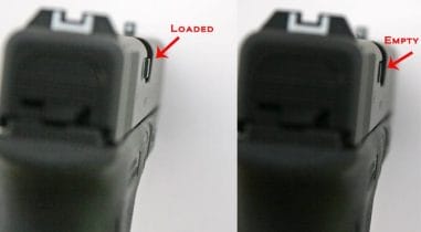 a picture of a gen 3 loaded and unloaded indicator