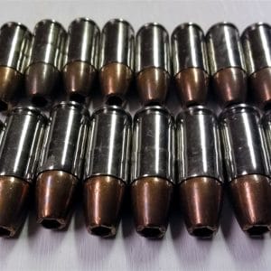 9mm caliber hollow point bullets