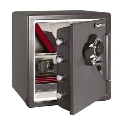 SentrySafe Extra Large Combination Fire and Water Safe