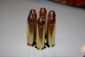 10mm Magnum cartridges ready to go