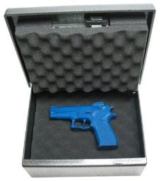 Fort Knox Handgun Safe PB1 inside
