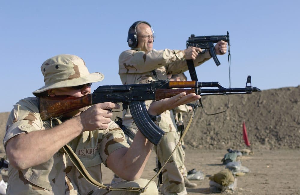 AKM rifle