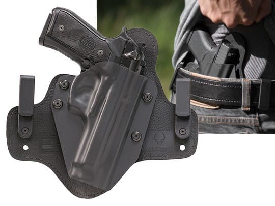 a picture of the Beretta M92FS holster carry