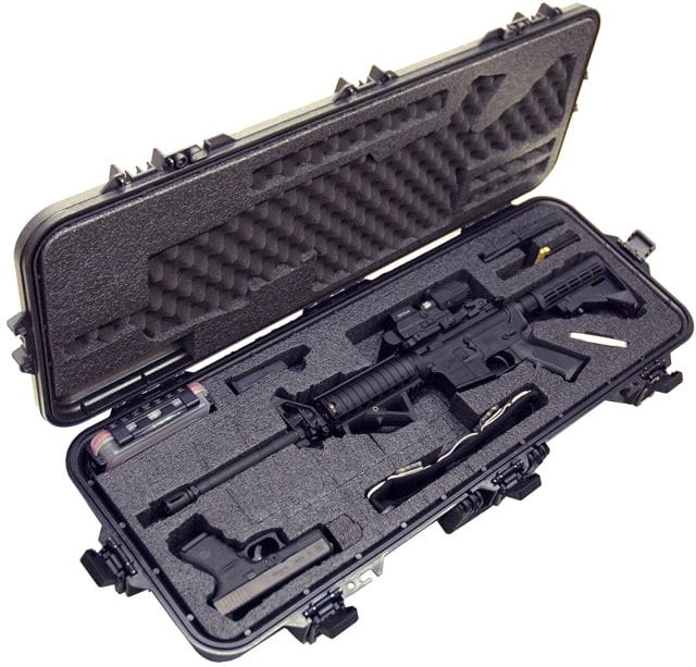 The Case Club AR15 rifle cases are specifically designed for the AR-15 gun owner