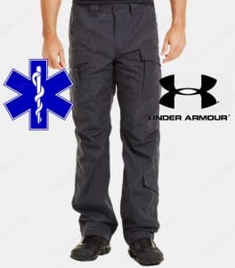 Under Armour Tactical Medic Pants combine Ripstop cotton and polyester to make an ultra durable pair of pants