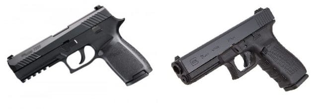 Sig P320 vs. Glock 21 - The Tale of the Tape