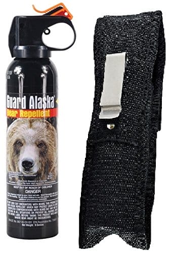 image of Bear Guard Alaska Bear Pepper Spray with Nylon Holster