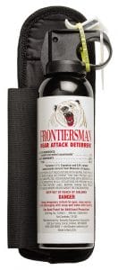 The Frontiersman Bear Spray by the Sabre company is one of the best bear sprays you can buy