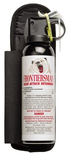 image of Frontiersman Bear Spray with Chest or Belt Holster