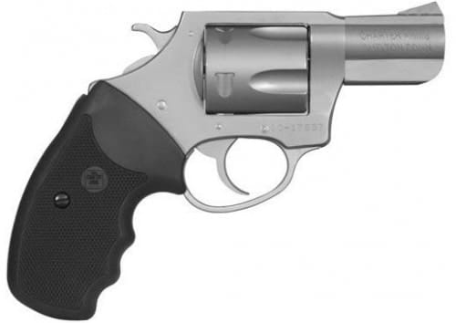 The Charter Arms 357 magnum revolver is manufactured in Shelton, Connecticut