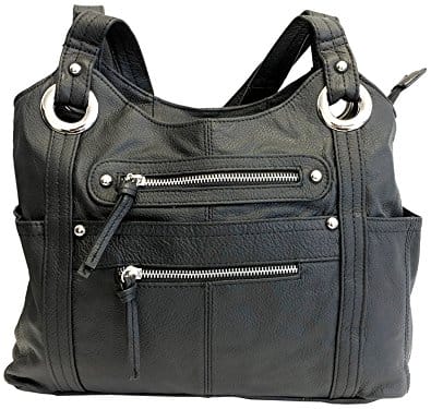 image of Leather Locking Concealment Purse