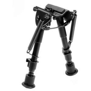 The AVAWO Hunting Rifle Bipod is sturdy, lightweight, and resistant to rusting