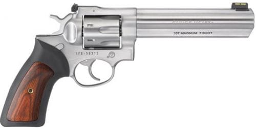 The Sturm, Ruger & Company GP-100 7-shot .357 magnum revolver