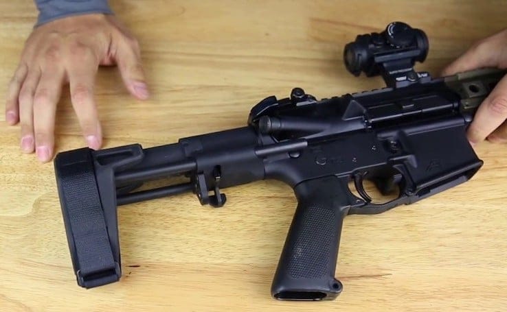 SB Tactical PDW AR15 Pistol Brace