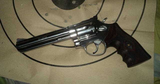 a picture of a Colt Python copy Taurus 689
