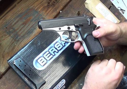 The Bersa Thunder 380 resembles the Walther PPK or the Beretta 70