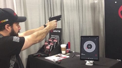 MantisX Firearms Laser Training System Testing