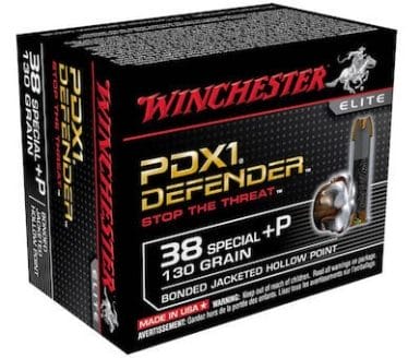 Winchester PDX1 .38 Special Ammo