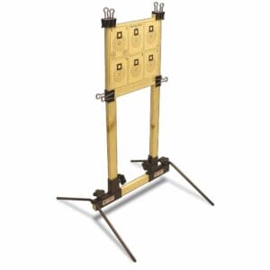 The CTK Precision P3 Ultimate Target Stand design allows the stand to accommodate literally any size target