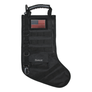 The Garud Tactical MOLLE Rip-Away Stocking is chock full of pockets, straps, and clips