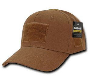 The Rapdom Tactical Constructed Operator Cap is equipped with a moisture-wicking sweatband