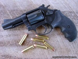 The S&W 632 is a 6-shot J-frame revolver with a 3-inch barrel