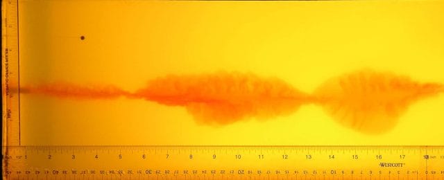 a picture of 9mm ballistics gel