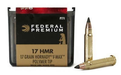 Federal Premium V-Max Polymer Tip .17 HMR Ammo