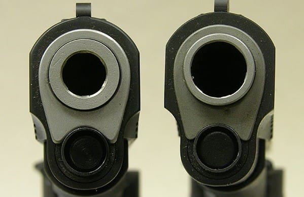 9mm vs. 45 ACP