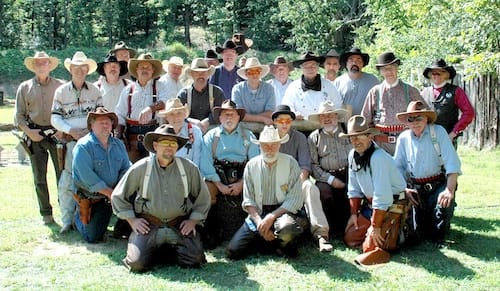 Picture of Cowboys at a SASS Members Event