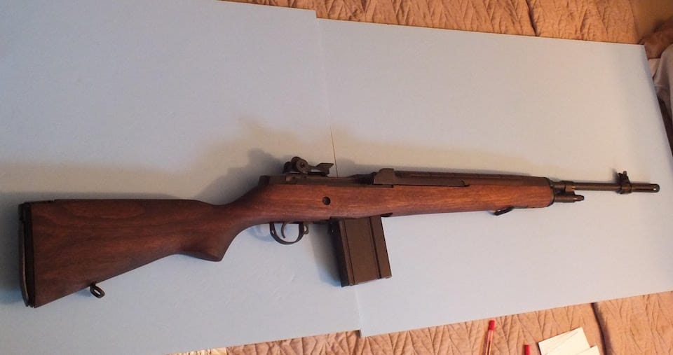 springfield m1a classic rifle