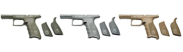 Different Beretta APX Interchangeable Backstraps