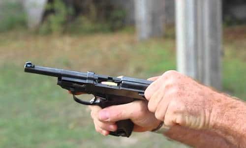 walther p38 pistol reloaded