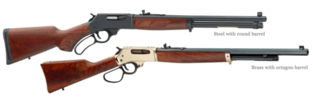 Henry 45-70 Lever Action rifles