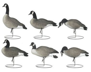 Hard Core Decoys Rugged Series Full Body Touchdown Canada Goose Decoys