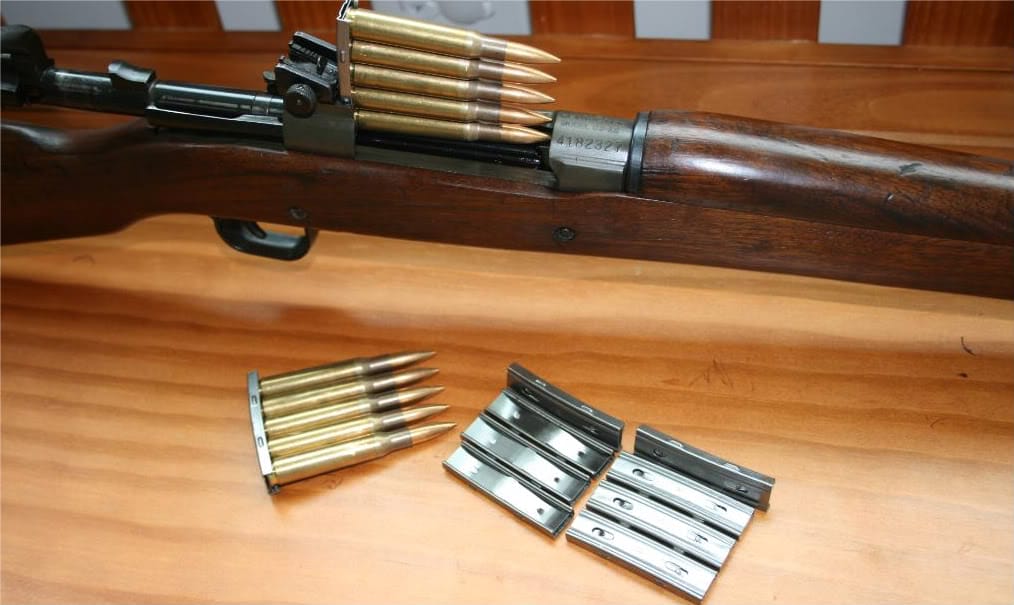 Rifle with ammo