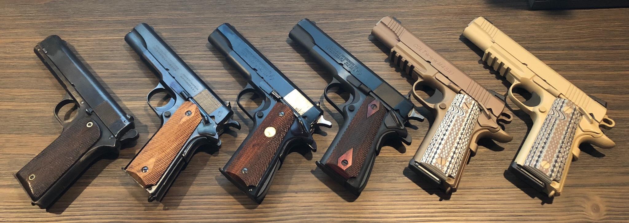 45 acp pistols