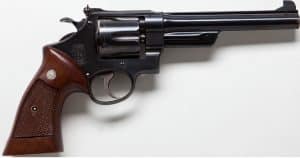 A picture of a S&W 38/44 Heavy Duty
