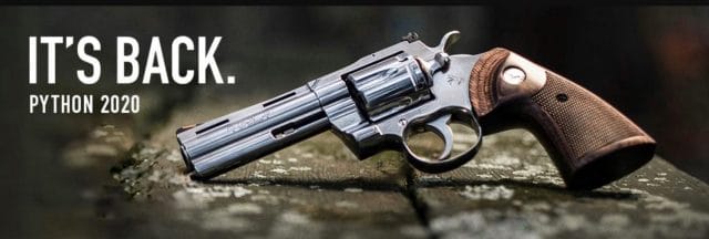 A picture of the new Colt Python