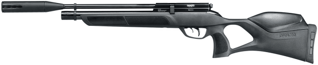 The GAMO 600054 URBAN Air Rifle has a 10 shot magazine and shoots at 800 FPS