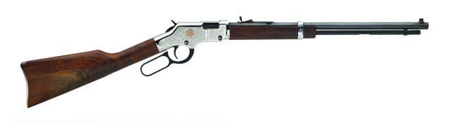 The Henry .22 Lever Action is a .22 caliber, lever action rifle