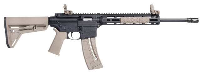 The SMITH & WESSON M&P15-22 is a .22 caliber rifle
