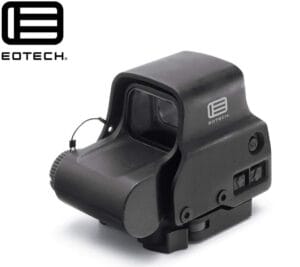 EOTECH EXPS3 Holographic Weapon Sight's red dot sight is highly effective on AR-type weapons