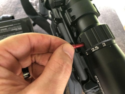 AT3 Tactical Red Tail Removable Throw Lever