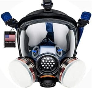 Full Face Organic Vapor Chemical and Particulate Respirator
