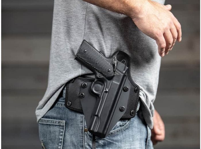 COMFORTABLE OWB HOLSTERS FOR CONCEALED CARRY