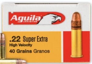 Aguila Super Extra 22lr ammo