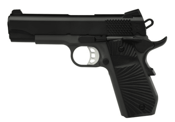 The TISAS 1911 STINGRAY CARRY has a 3.5-inch barrel, making it compact and easily concealable