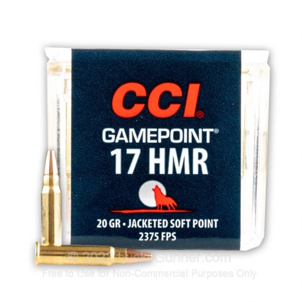 image of 17 Hornady Magnum Rimfire (HMR) – 20 Grain JSP Gamepoint
